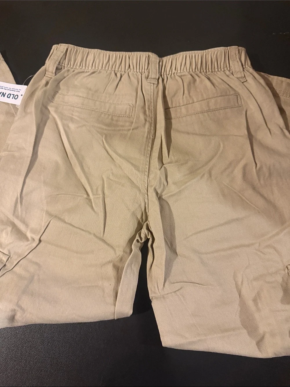 Old Navy Tan Cargo Pants with Pocket Detail